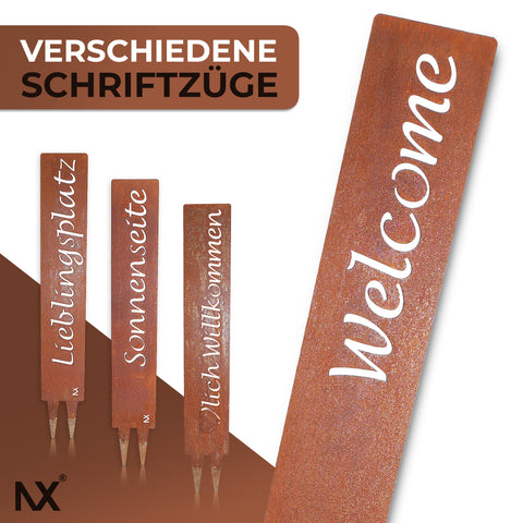 NX® Welcome - Stecker Edelrostoptik